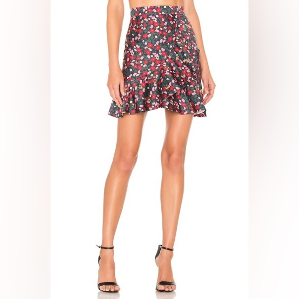 Keepsake the Label Floral Mini Skirt from Revolve